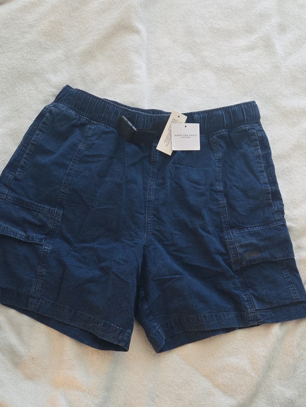 American Eagle Outfitters Dark Navy Cargo Shorts